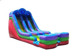 18' Dual Lane Waterslide