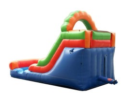 3 1746042782 12' Rainbow Inflatable Water Slide