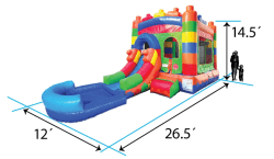 Capture2 1745421026 Lego Bounce House with Slide and Pool