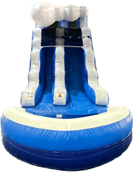 Capture4 1745435477 15' Blue Wave Inflatable Water Slide with Pool
