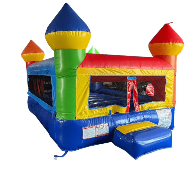 Junior Rainbow Castle Indoor Bounce House