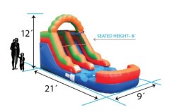 Screenshot202025 07 2020183048 1753050687 12' Rainbow Inflatable Water Slide