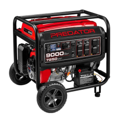 PREDATOR 9000 Watt Gas-Powered Portable Generator